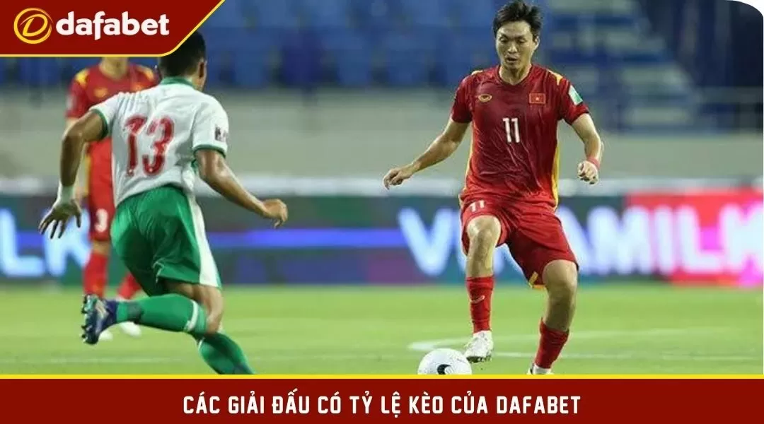 Khám phá các giải đấu có tỷ lệ kèo của Dafabet