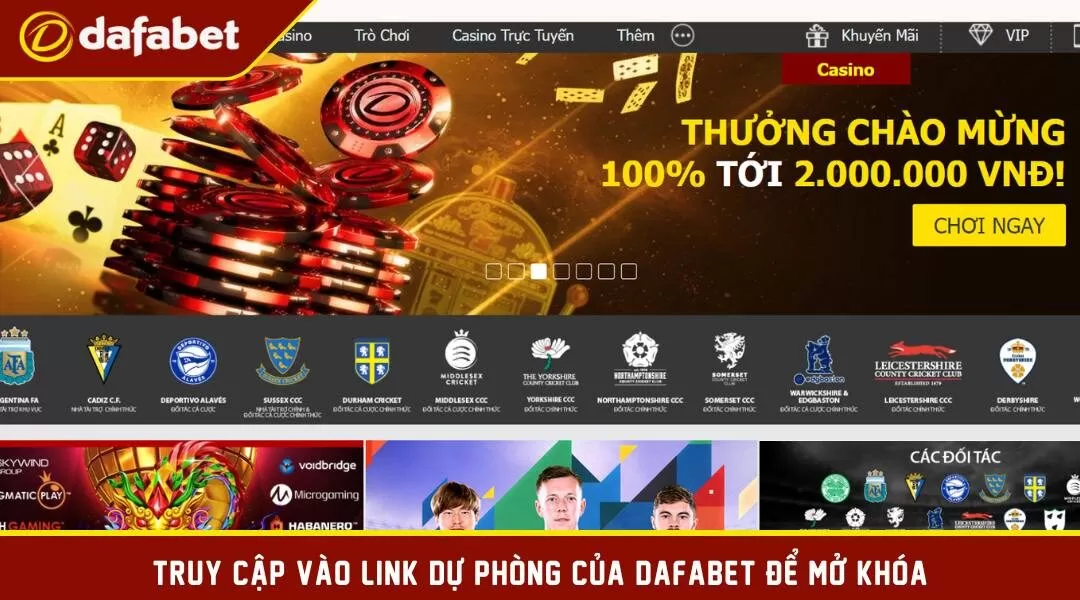 Truy cập link dự phòng để được khắc phục