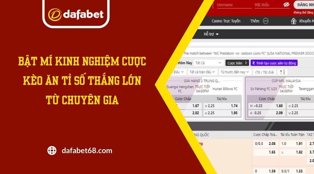 Bật Mí Kinh Nghiệm Cược Kèo Ăn Tỉ Số Thắng Lớn Từ Chuyên Gia