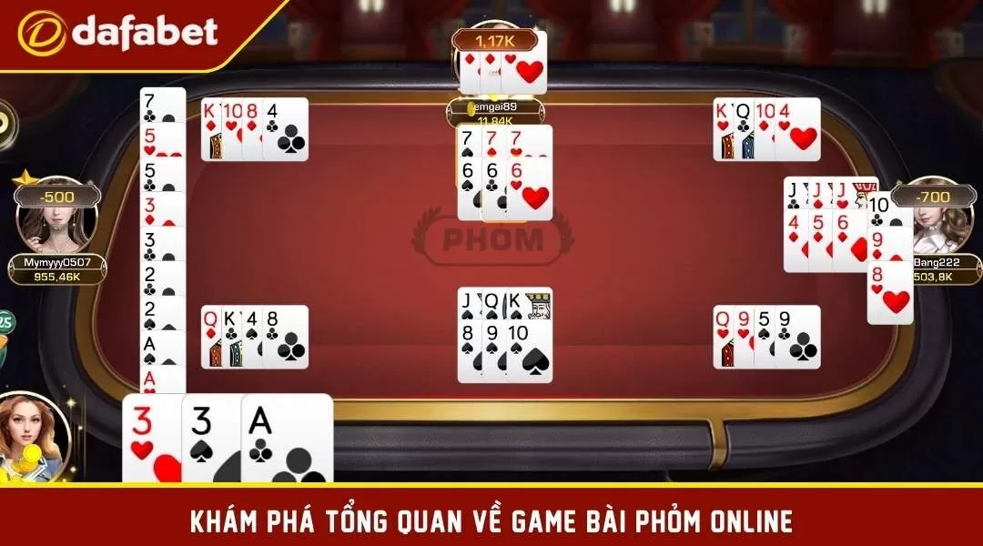 Khám phá tổng quan về game bài phỏm online