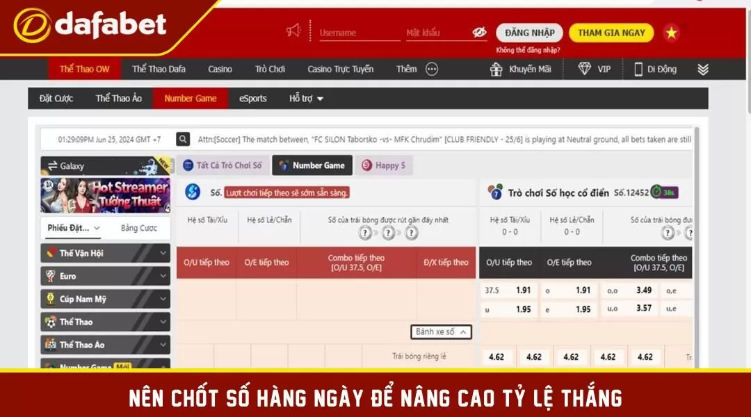 Nên chốt số hàng ngày để nâng cao tỷ lệ thắng